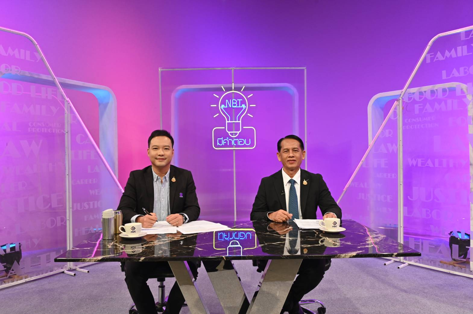 กรมบังคับคดีให้สัมภาษณ์ทางสถานีวิทยุโทรทัศน์แห่งประเทศไทย (NBT)